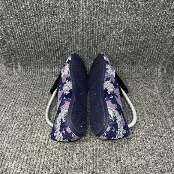 Rothy’s The Round Flats Violet Botanicamo Camo Purple Knit Loafer Women’s 12 US - Picture 5 of 8